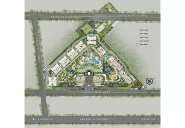 Elan JW Marriott Floor Plan