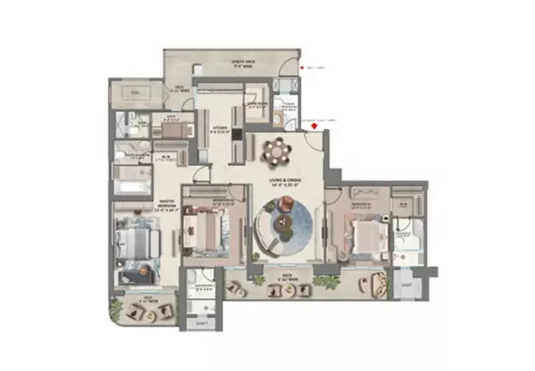 Elan JW Marriott Floor Plan